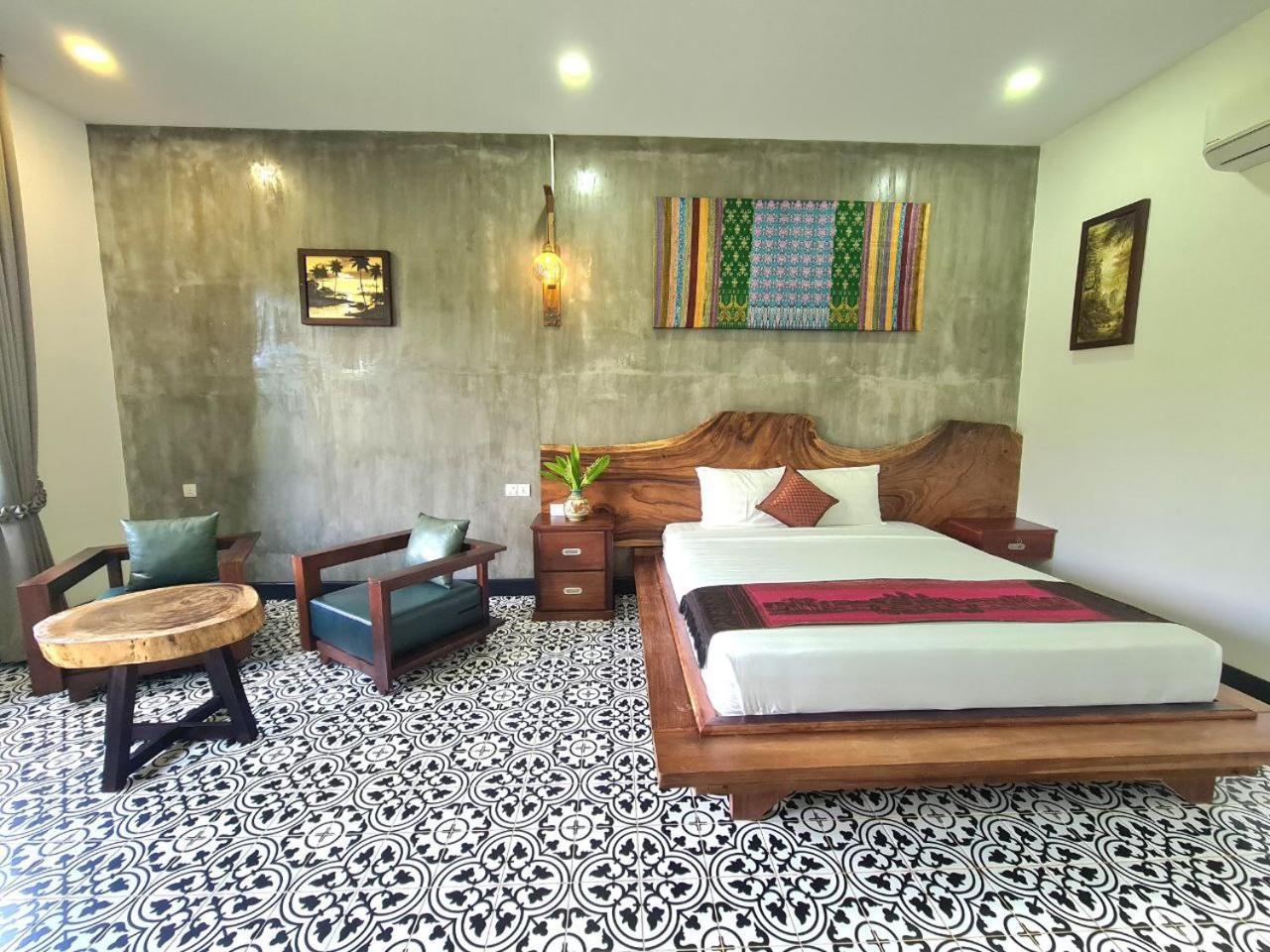 Villa Romduol Kampot Exterior foto